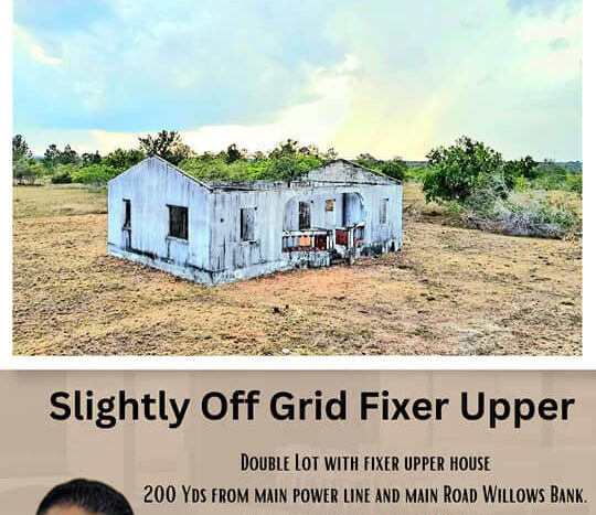 For Sale, Fixer Upper in Willows Bank, Belize