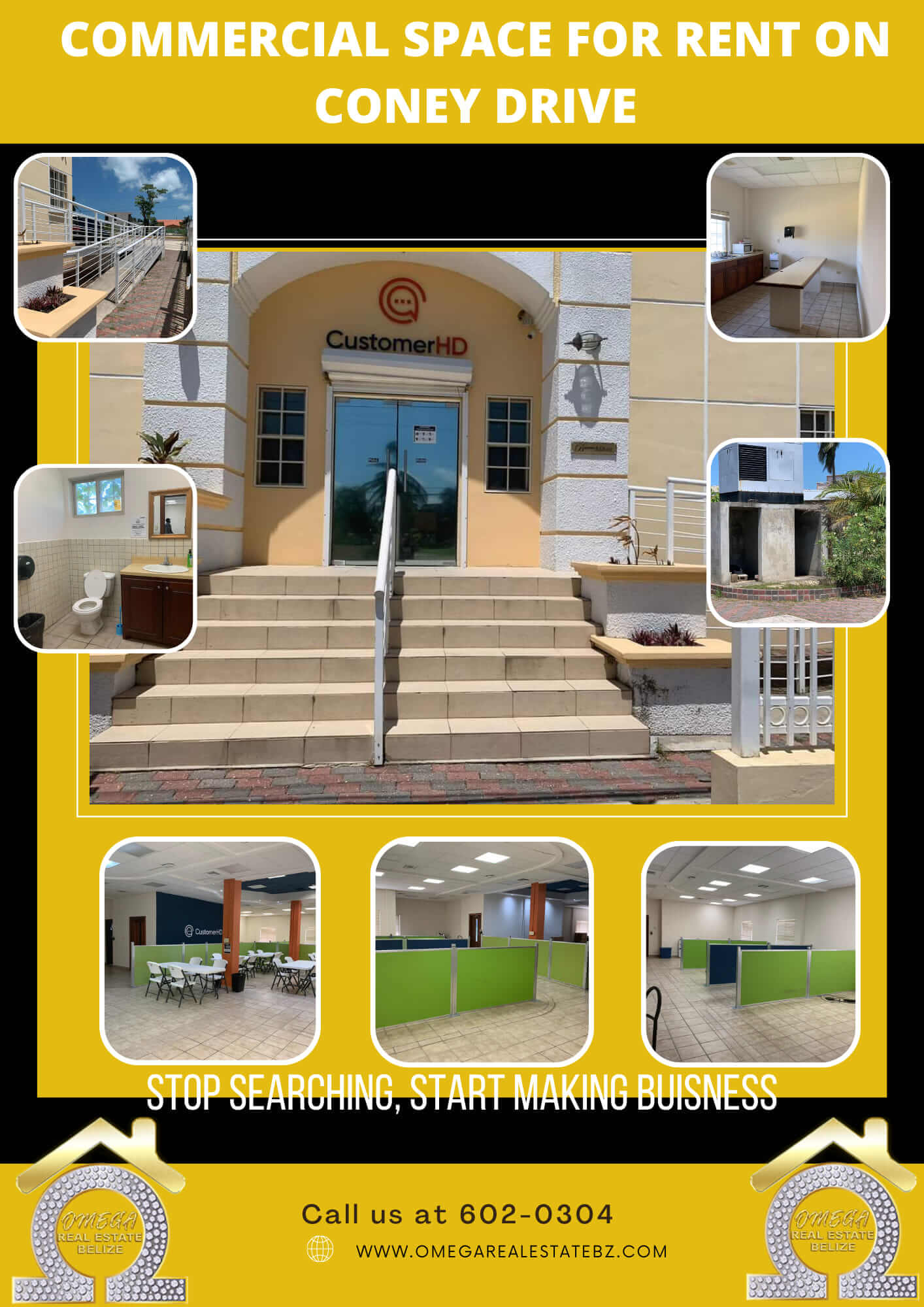 Offices for rent in downtown Belize City