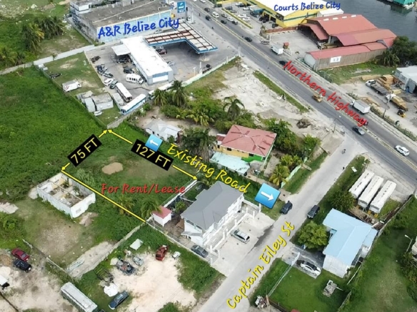 Lease lot off of Captain Eiley Street, Belize City